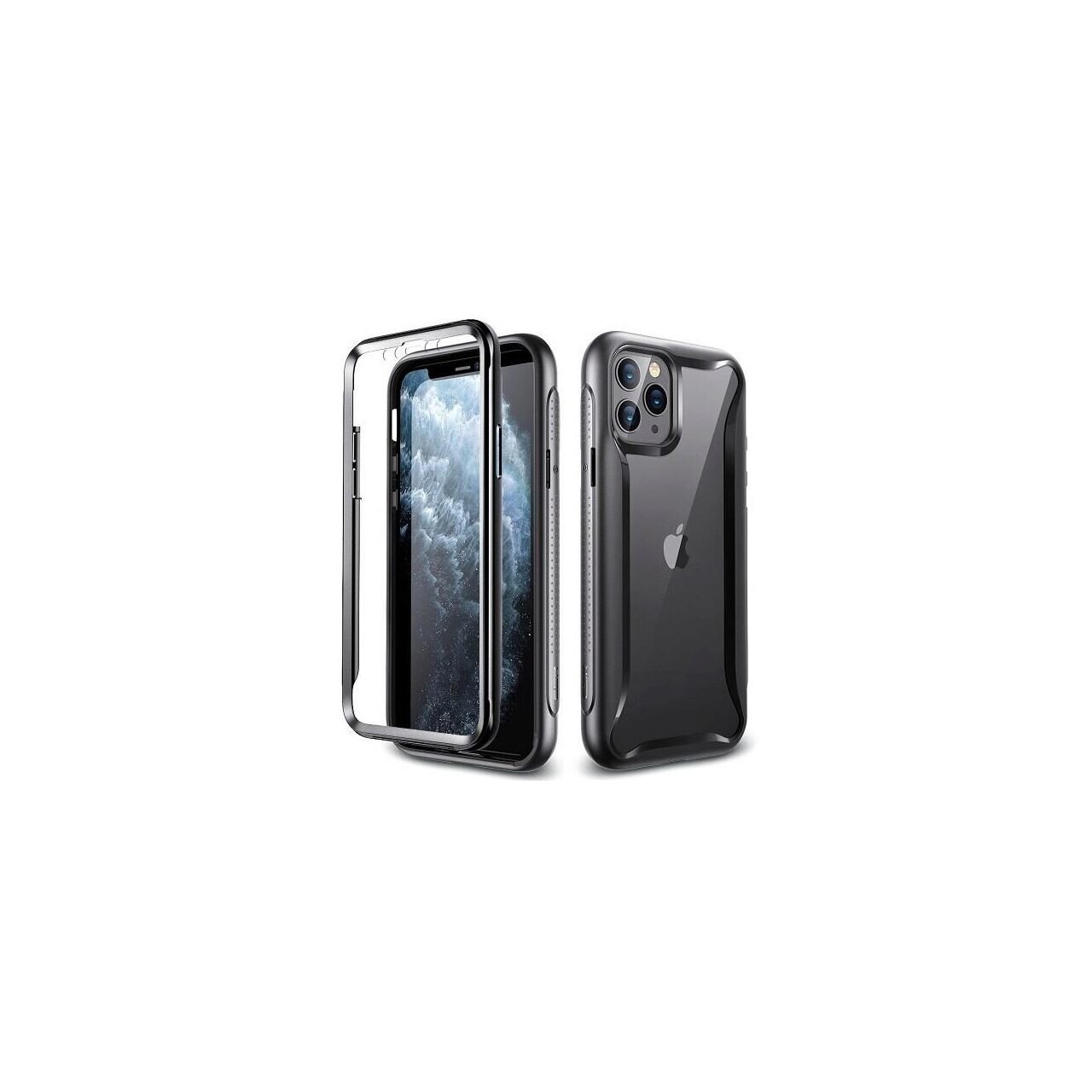Husa Apple iPhone 11 Pro - ESR Hybrid Armor Full Body 360 Black