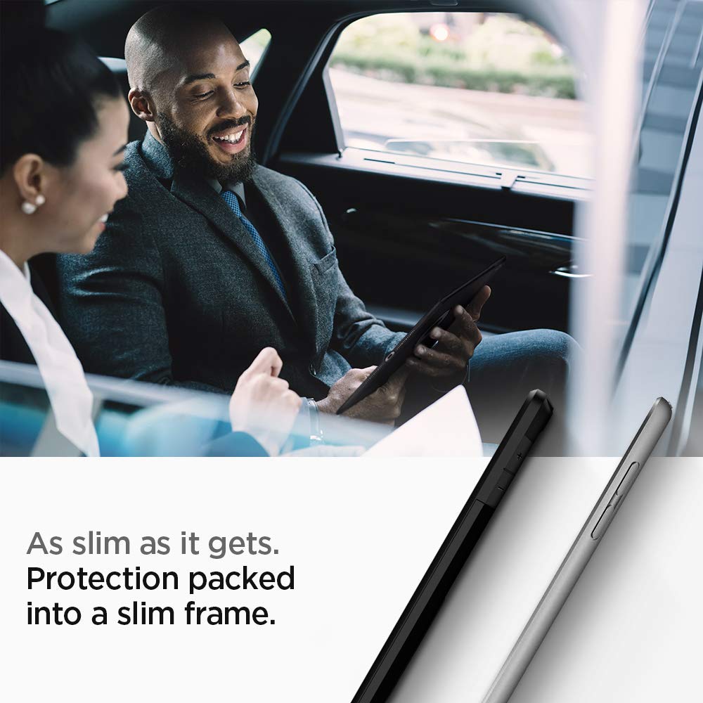 Carcasa Spigen Tough Armor compatibila cu iPad 10.2 inch (2019/2020/2021) Black