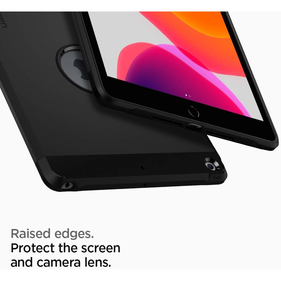 Carcasa Spigen Tough Armor compatibila cu iPad 10.2 inch (2019/2020/2021) Black