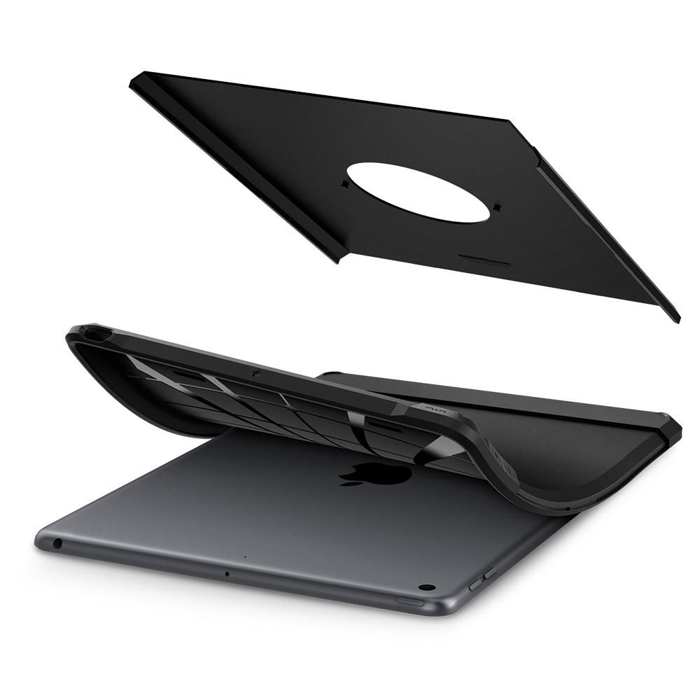 Carcasa Spigen Tough Armor compatibila cu iPad 10.2 inch (2019/2020/2021) Black
