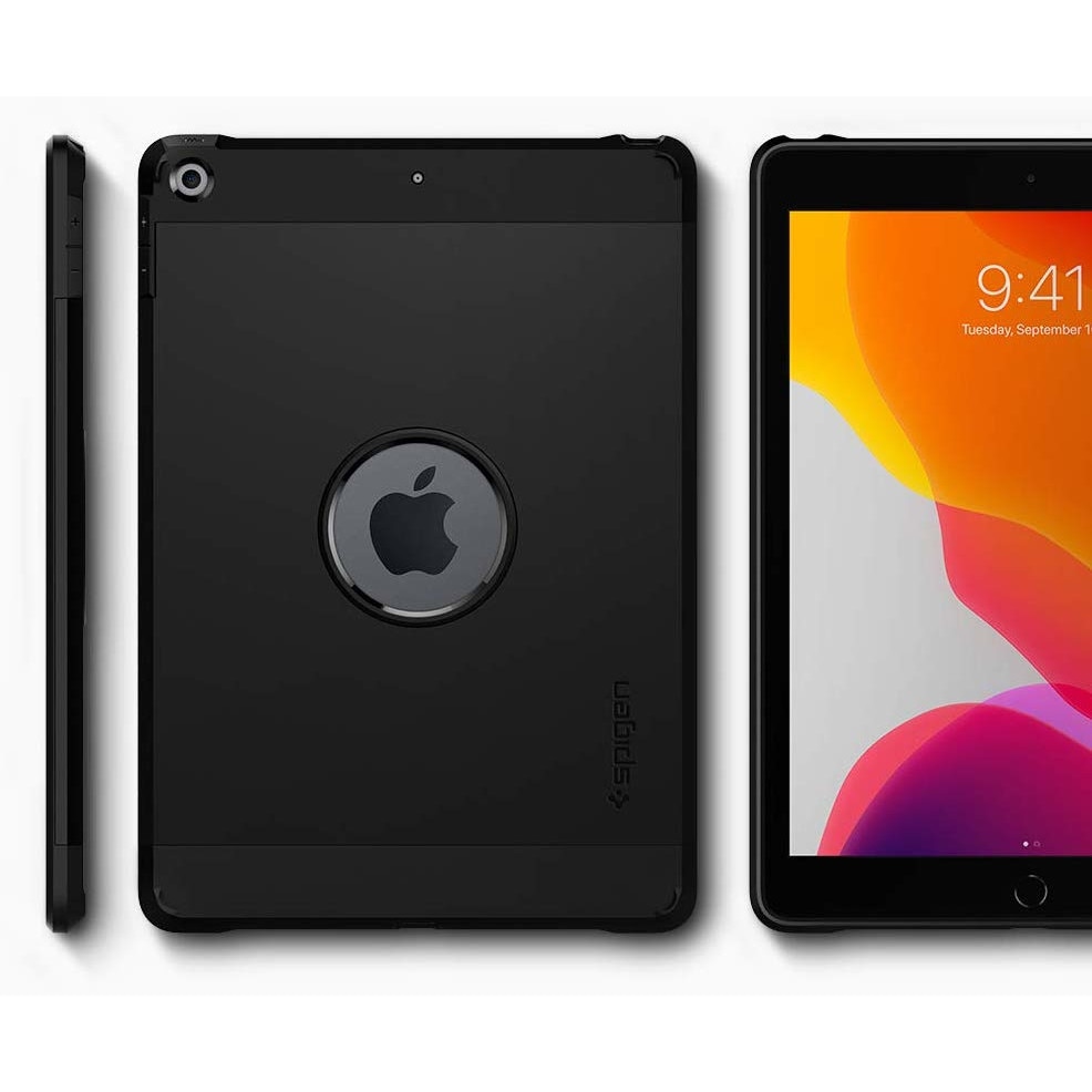 Carcasa Spigen Tough Armor compatibila cu iPad 10.2 inch (2019/2020/2021) Black