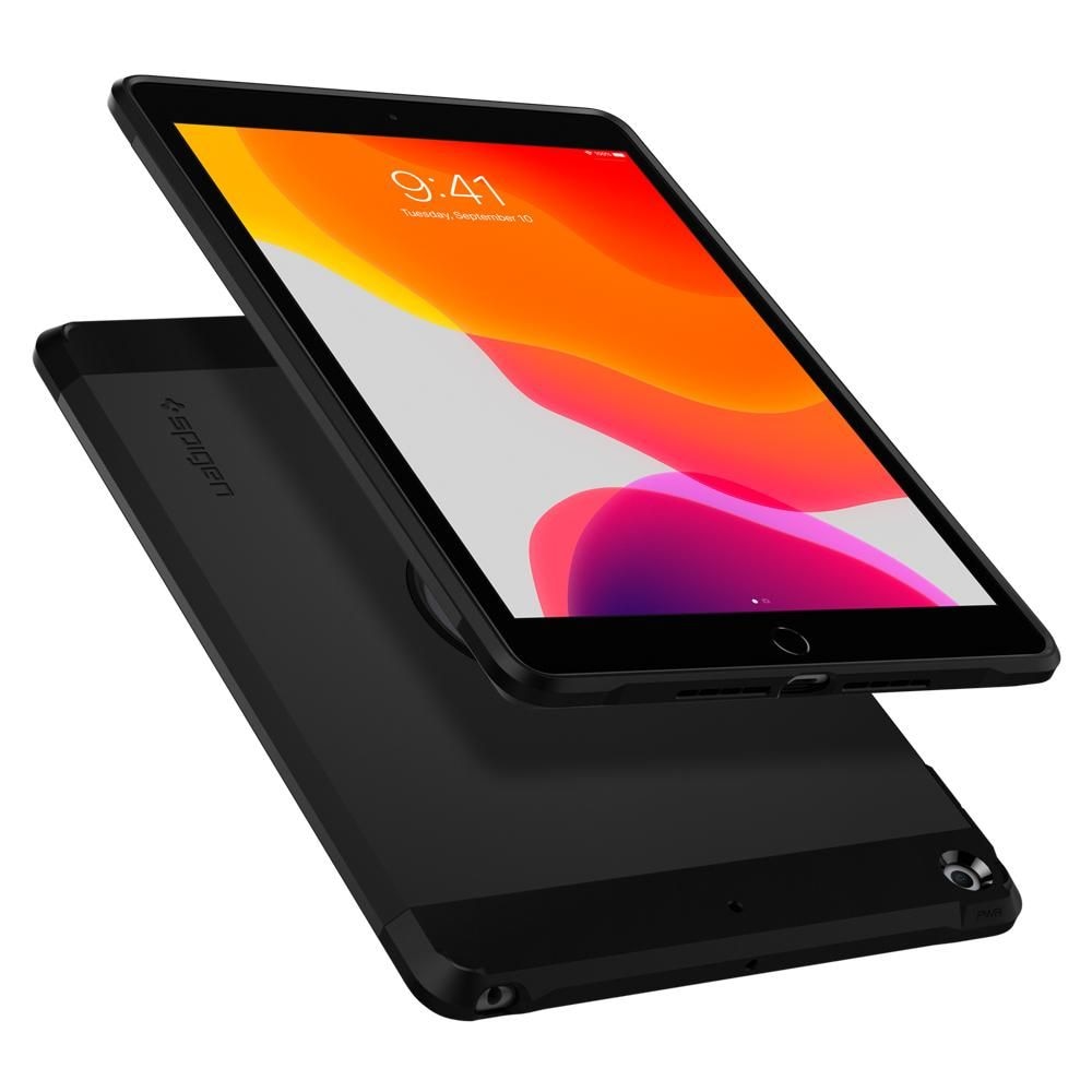 Carcasa Spigen Tough Armor compatibila cu iPad 10.2 inch (2019/2020/2021) Black