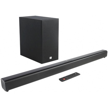 Soundbar JBL Cinema SB160 , 2.1, 220W, Wireless Subwoofer, Bluetooth, Dolby Audio, Negru Soundbar JBL Cinema SB160 , 2.1, 220W, Wireless Subwoofer, Bluetooth, Dolby Audio, Negru