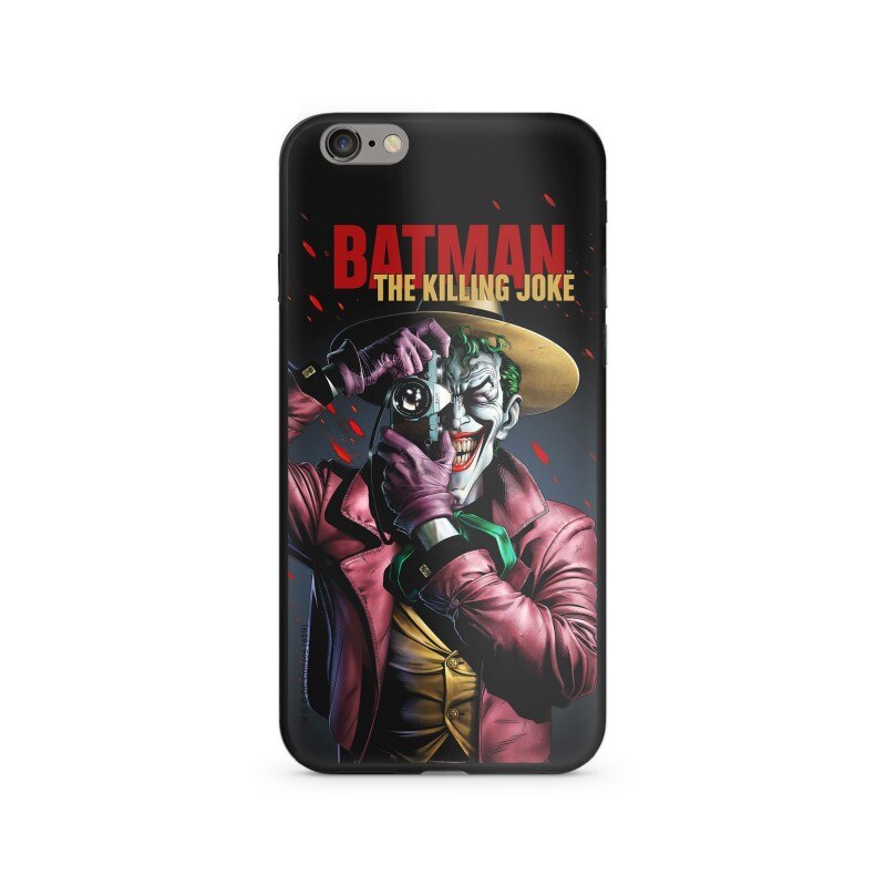 Husa Capac TPU / Glass, JOKER 008 , Apple iPhone 6 / 6s cu Licenta, Blister