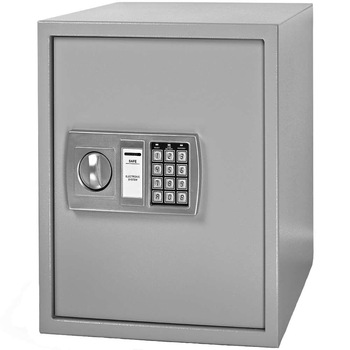 Seif Office/inchidere electronica +cheie/documente si valori, 35x40x40,Otel,Deuba Seif Office/inchidere electronica +cheie/documente si valori, 35x40x40,Otel,Deuba