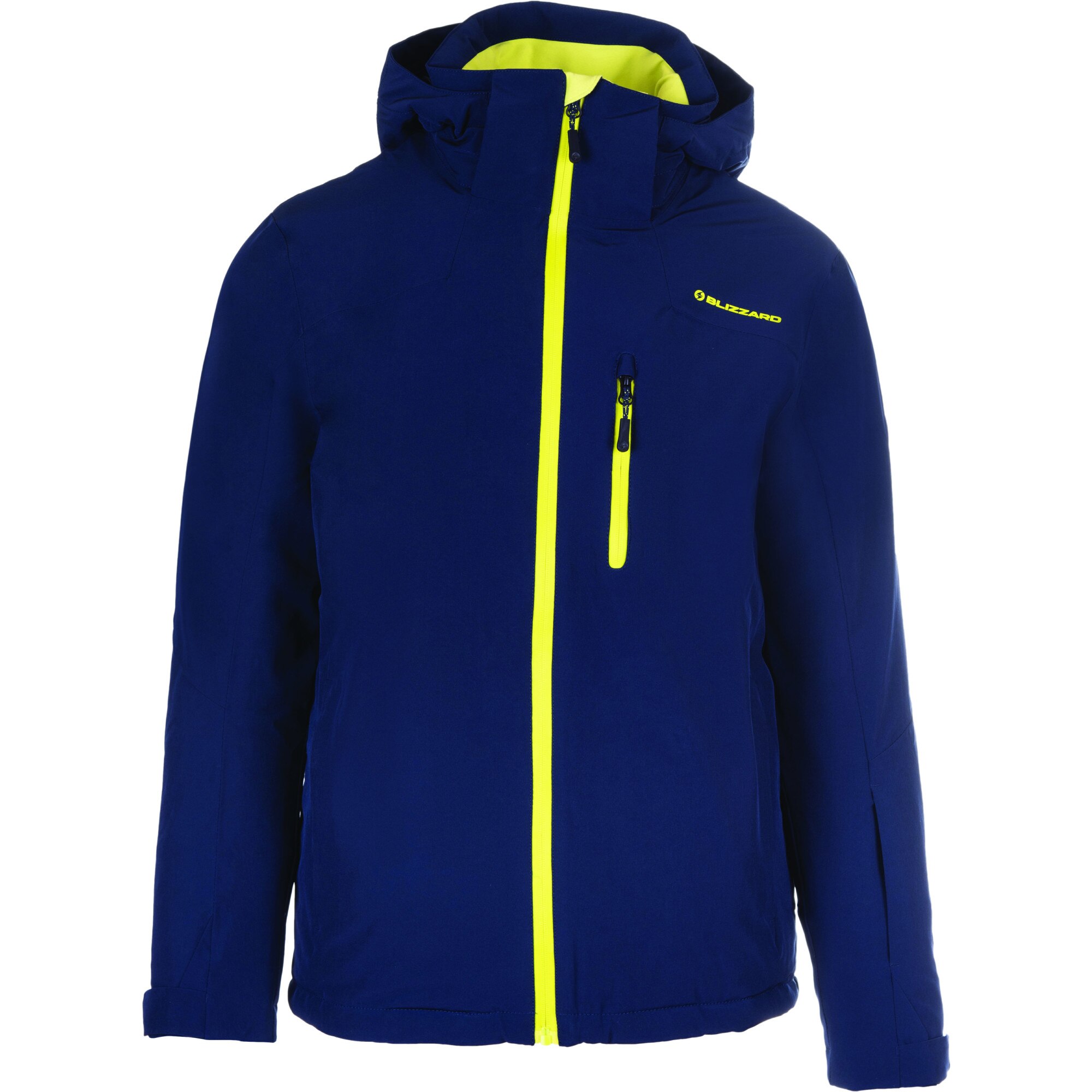 Geaca ski pentru Barbati Blizzard Bormio, Blackblue/lime, marime XL