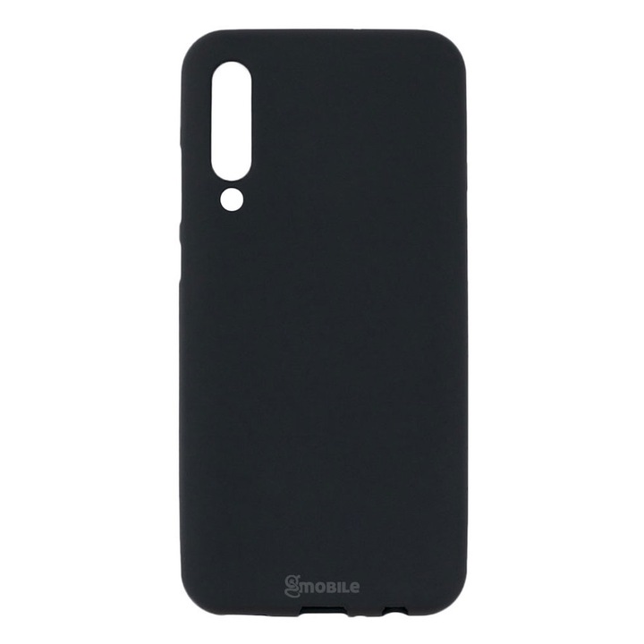 Калъф Huawei P Smart Pro (2019) - Silicon Slim, Gekko Smooth Protect - ЧЕРЕН
