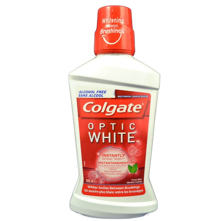 Colgate Optic White Expert вода за уста, мента, 500 мл