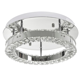 Plafoniera, Crom, led 16W, 4000K, 2046/3R 16W Plafoniera, Crom, led 16W, 4000K, 2046/3R 16W