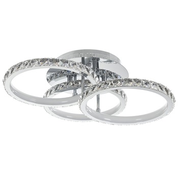 Plafoniera, Crom, led 3x23W, 4000K, 1976/3 CH Plafoniera, Crom, led 3x23W, 4000K, 1976/3 CH