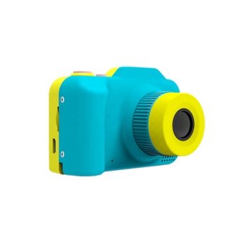 Aparat foto mini copii Full HD 1080p AIX , Digital camera Record LCD , 2.0 inch , AVI , jpg, Micro SD , View 140 , memorie interna 128M, rezistent la apa, culoare Albastru-galben Aparat foto mini copii Full HD 1080p AIX , Digital camera Record LCD , 2.0 inch , AVI , jpg, Micro SD , View 140 , memorie interna 128M, rezistent la apa, culoare Albastru-galben