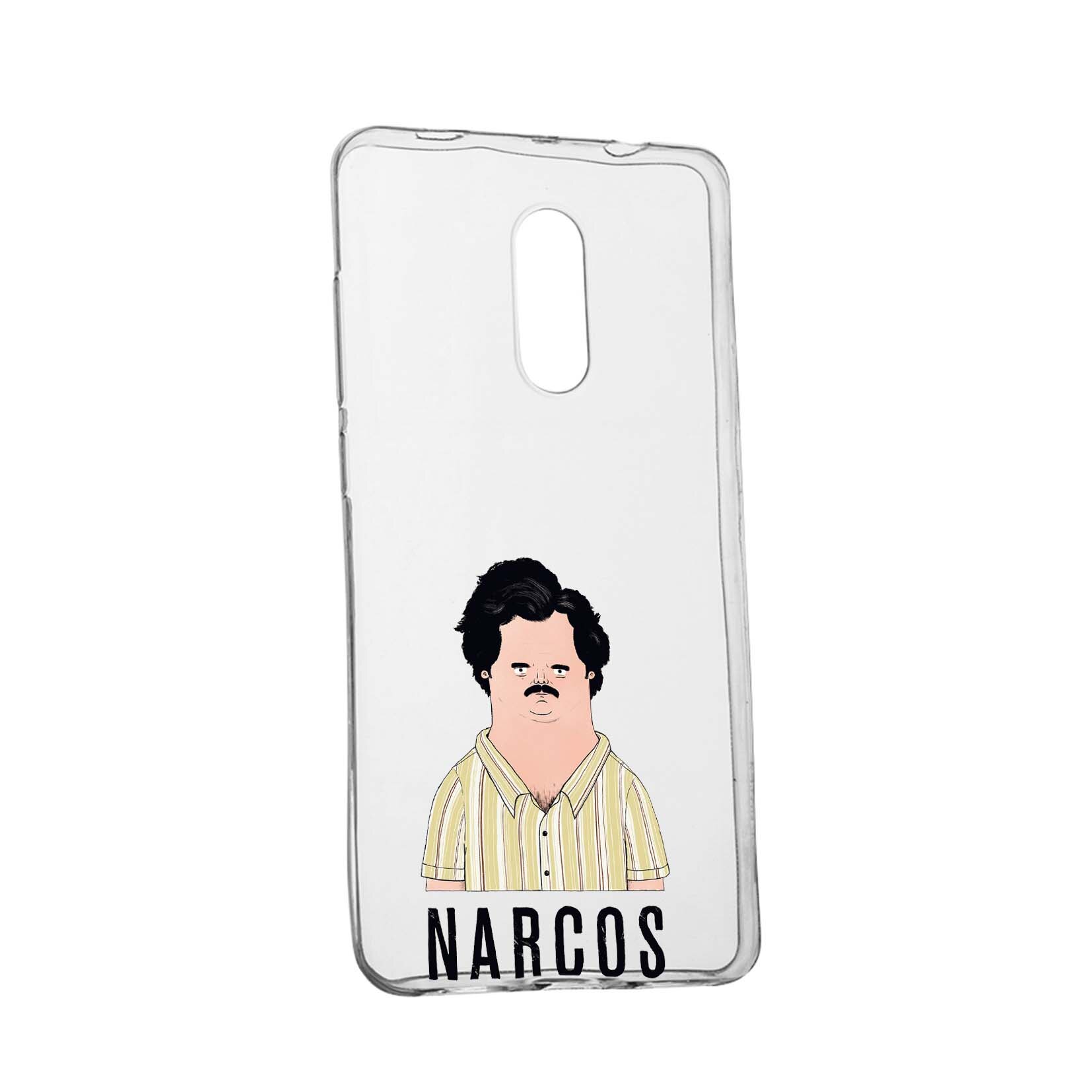 Husa de protectie Narcos Pablo Escobar, Movie pentru Nokia 3.1 (2018), rezistenta la uzura, anti-alunecare, din silicon Premium, 436