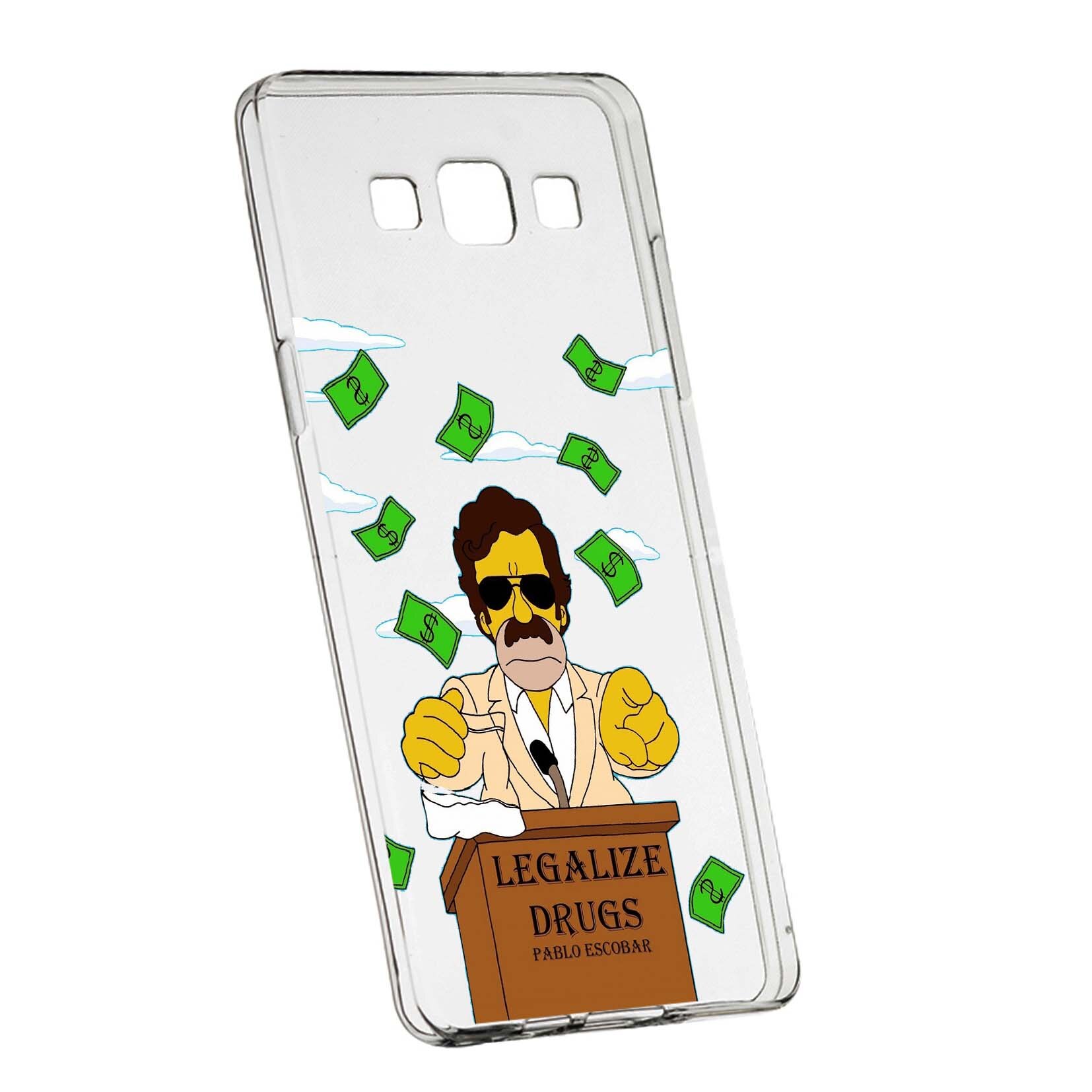 Husa de protectie Narcos Pablo Escobar, Movie pentru Samsung Galaxy J5 2016, rezistenta la uzura, anti-alunecare, din silicon Premium, 437