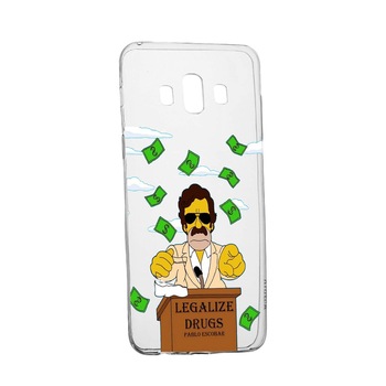 Husa de protectie Narcos Pablo Escobar, Movie pentru Samsung Galaxy J6 Plus 2018, rezistenta la uzura, anti-alunecare, din silicon Premium, 437 Husa de protectie Narcos Pablo Escobar, Movie pentru Samsung Galaxy J6 Plus 2018, rezistenta la uzura, anti-alunecare, din silicon Premium, 437