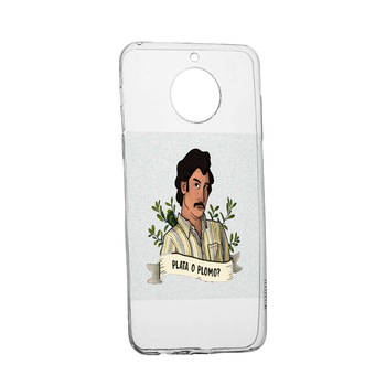 Husa de protectie Narcos Pablo Escobar, Movie pentru Motorola Moto E5 Plus, rezistenta la uzura, anti-alunecare, din silicon Premium, 438 Husa de protectie Narcos Pablo Escobar, Movie pentru Motorola Moto E5 Plus, rezistenta la uzura, anti-alunecare, din silicon Premium, 438