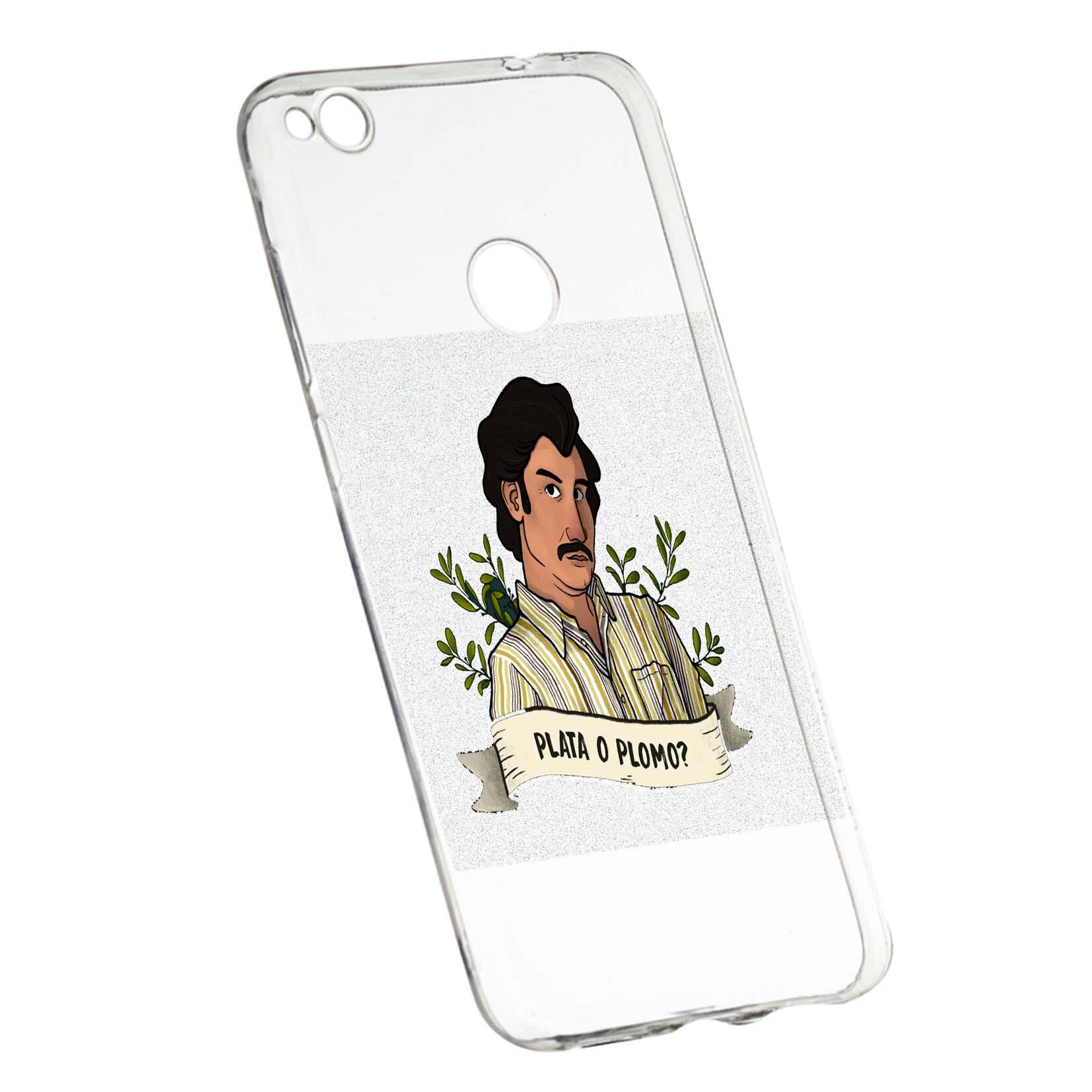 Husa de protectie Narcos Pablo Escobar, Movie pentru Huawei P9 Lite 2017/P8, rezistenta la uzura, anti-alunecare, din silicon Premium, 438