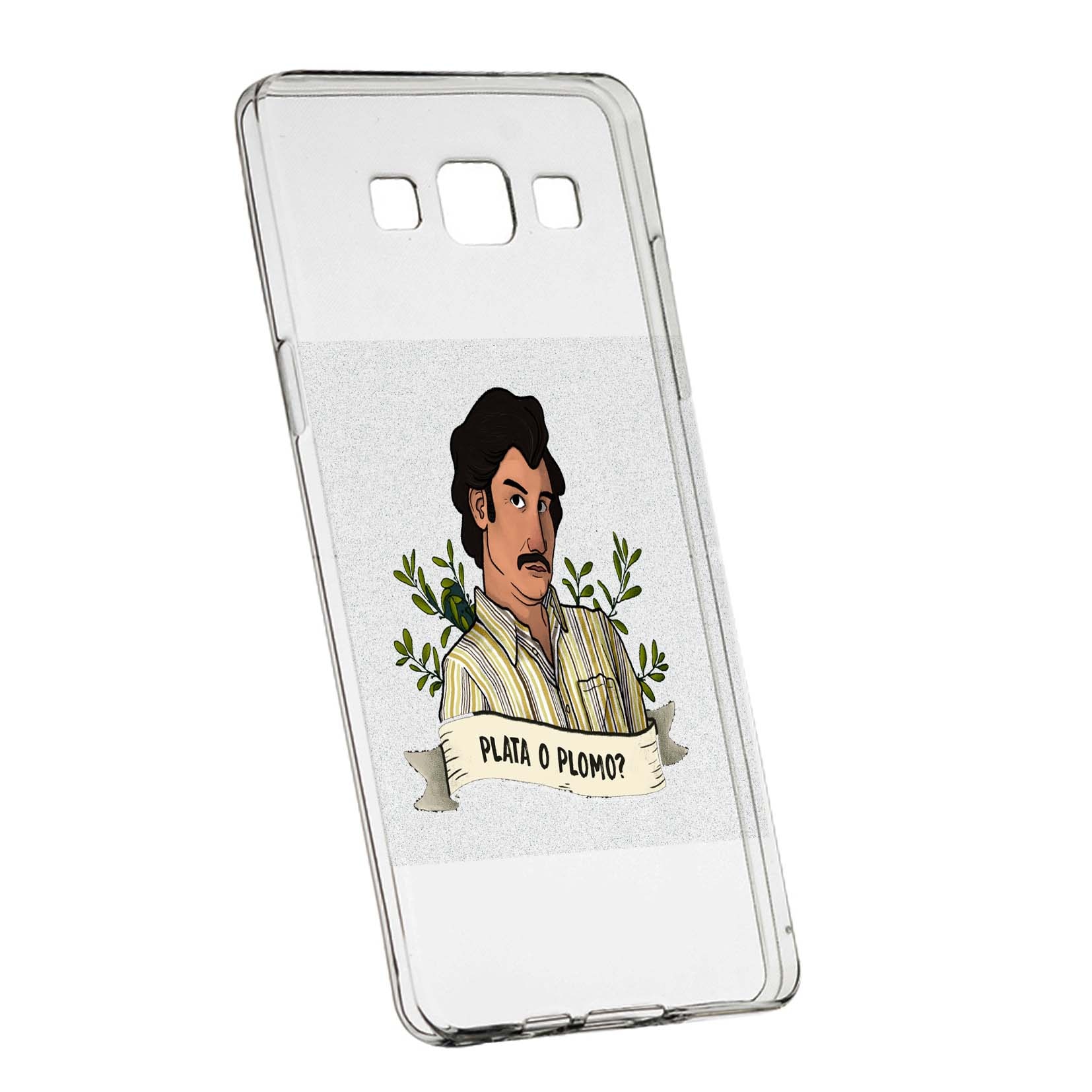 Husa de protectie Narcos Pablo Escobar, Movie pentru Samsung Galaxy J3 2016, rezistenta la uzura, anti-alunecare, din silicon Premium, 438
