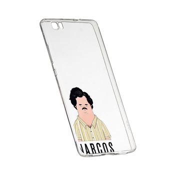 Husa de protectie Narcos Pablo Escobar, Movie pentru Huawei P8 Lite, rezistenta la uzura, anti-alunecare, din silicon Premium, 436 Husa de protectie Narcos Pablo Escobar, Movie pentru Huawei P8 Lite, rezistenta la uzura, anti-alunecare, din silicon Premium, 436