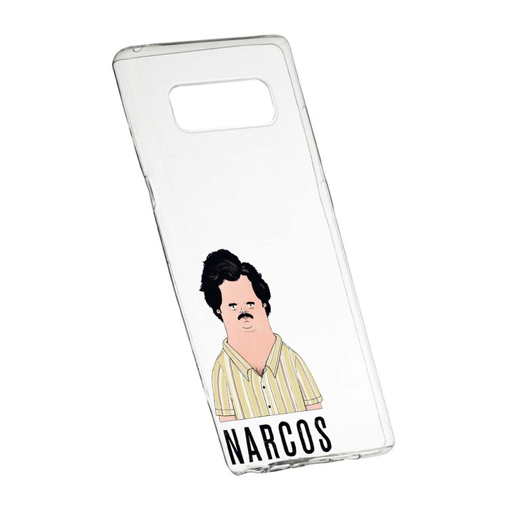 Husa de protectie Narcos Pablo Escobar, Movie pentru Samsung Galaxy Note 9, rezistenta la uzura, anti-alunecare, din silicon Premium, 436