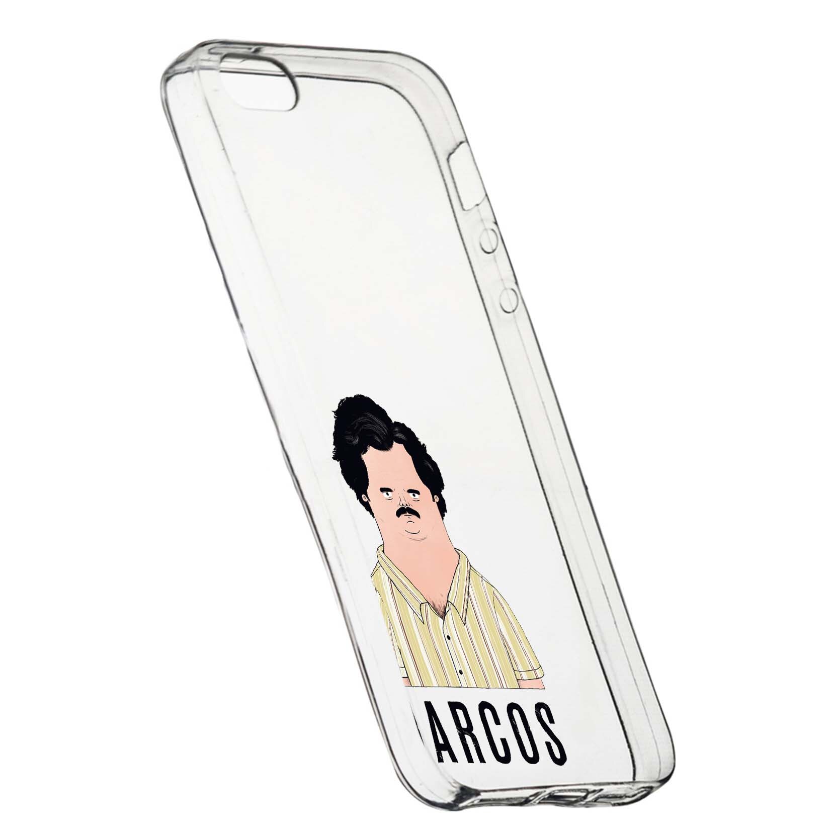 Husa de protectie Narcos Pablo Escobar, Movie pentru Apple iPhone 5 / 5S / SE, rezistenta la uzura, anti-alunecare, din silicon Premium, 436