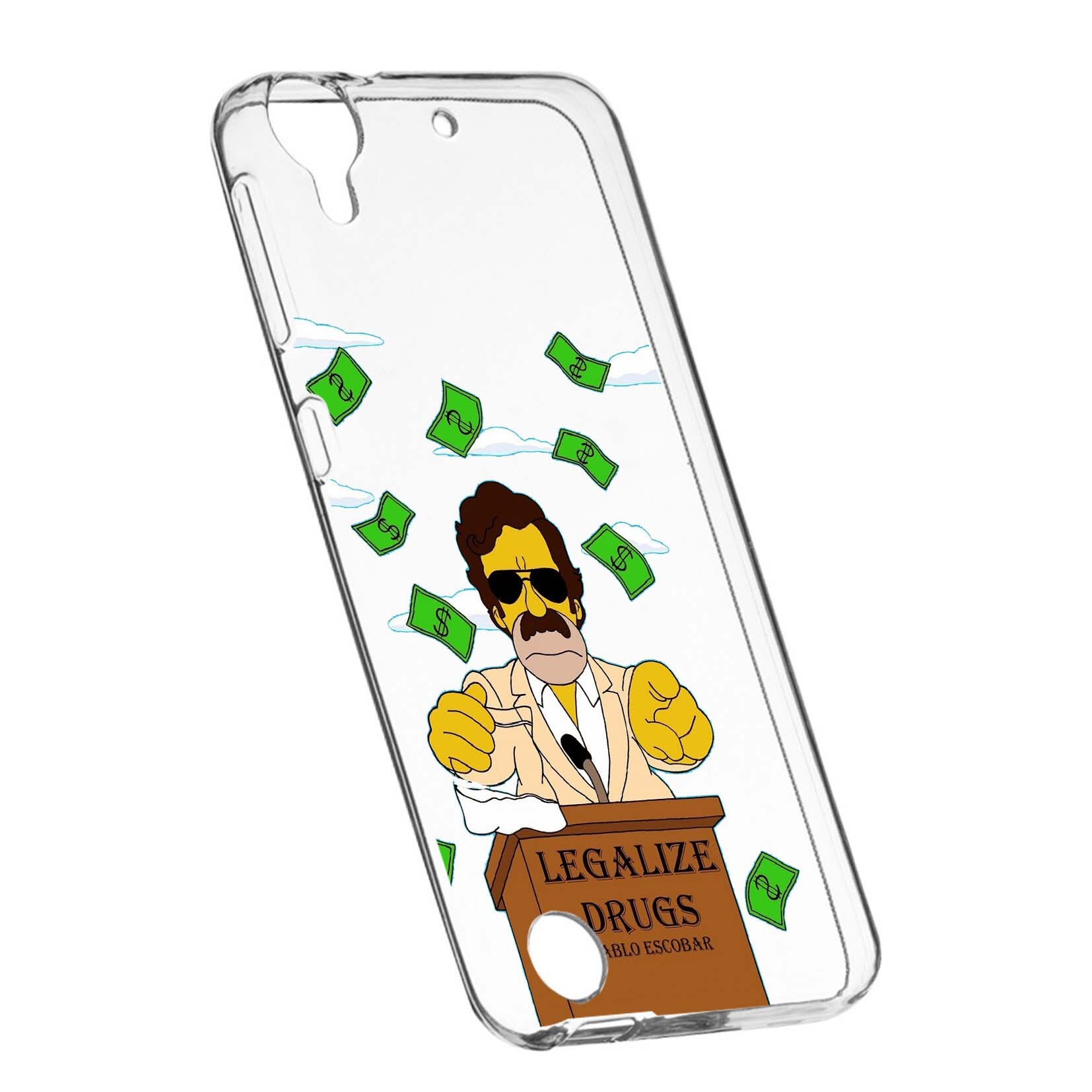 Husa de protectie Narcos Pablo Escobar, Movie pentru HTC Desire 825 / 10 Lifestyle, rezistenta la uzura, anti-alunecare, din silicon Premium, 437