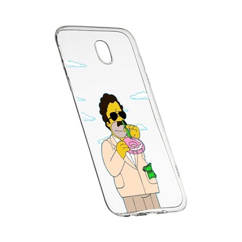Husa de protectie Narcos Simpson, Movie pentru Samsung Galaxy J5 2017, rezistenta la uzura, anti-alunecare, din silicon Premium, 440 Husa de protectie Narcos Simpson, Movie pentru Samsung Galaxy J5 2017, rezistenta la uzura, anti-alunecare, din silicon Premium, 440