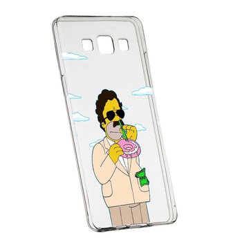 Husa de protectie Narcos Simpson, Movie pentru Samsung Galaxy A3, rezistenta la uzura, anti-alunecare, din silicon Premium, 440 Husa de protectie Narcos Simpson, Movie pentru Samsung Galaxy A3, rezistenta la uzura, anti-alunecare, din silicon Premium, 440
