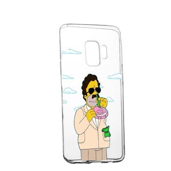 Husa de protectie Narcos Simpson, Movie pentru Samsung Galaxy S9, rezistenta la uzura, anti-alunecare, din silicon Premium, 440 Husa de protectie Narcos Simpson, Movie pentru Samsung Galaxy S9, rezistenta la uzura, anti-alunecare, din silicon Premium, 440