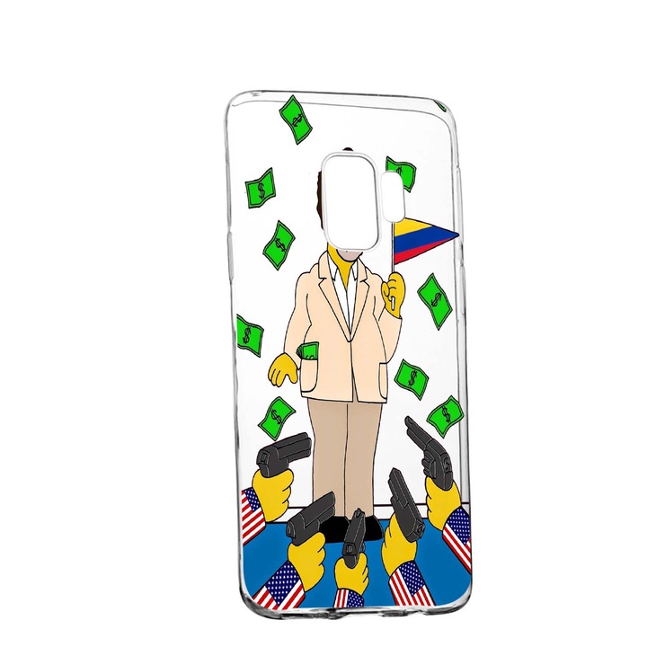 Силиконов калъф Unique за Narcos Simpson, Movie Samsung Galaxy S9, 439