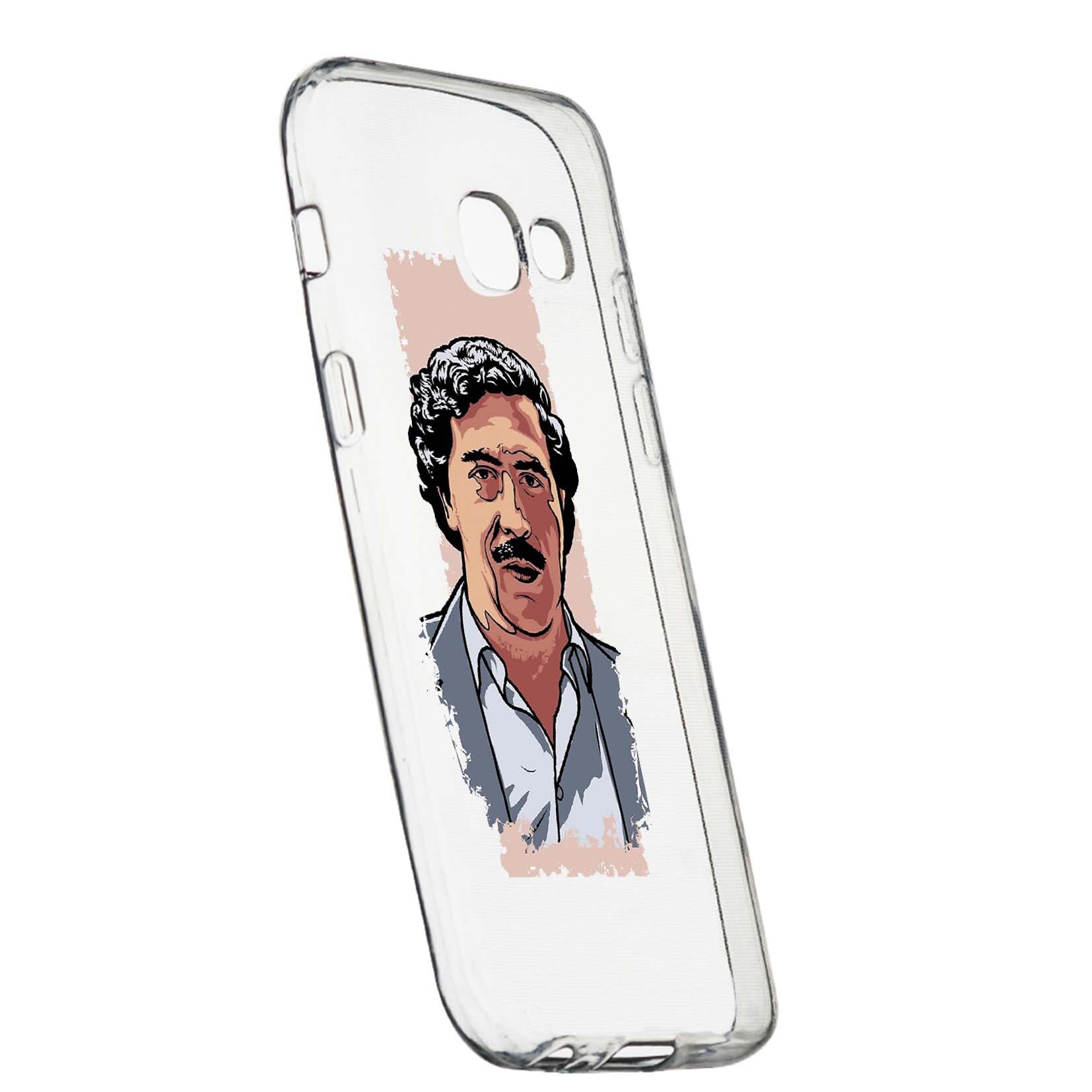 Husa de protectie Narcos Pablo Escobar, Movie pentru Samsung Galaxy A5 2016, rezistenta la uzura, anti-alunecare, din silicon Premium, 442