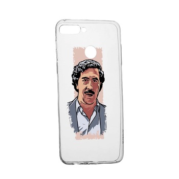 Husa de protectie Narcos Pablo Escobar, Movie pentru Huawei Y6 Prime 2018, rezistenta la uzura, anti-alunecare, din silicon Premium, 442 Husa de protectie Narcos Pablo Escobar, Movie pentru Huawei Y6 Prime 2018, rezistenta la uzura, anti-alunecare, din silicon Premium, 442
