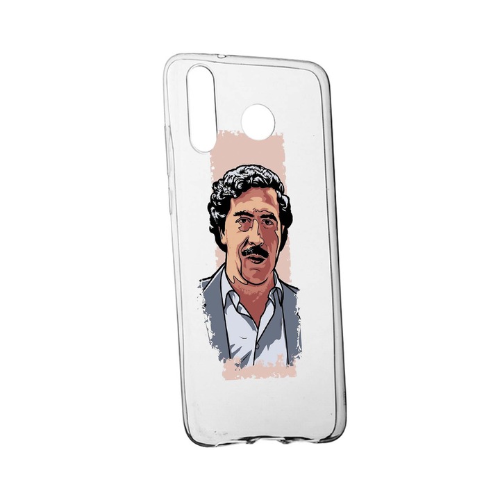 Husa de protectie Narcos Pablo Escobar, Movie pentru Samsung Galaxy A40, rezistenta la uzura, anti-alunecare, din silicon Premium, 442