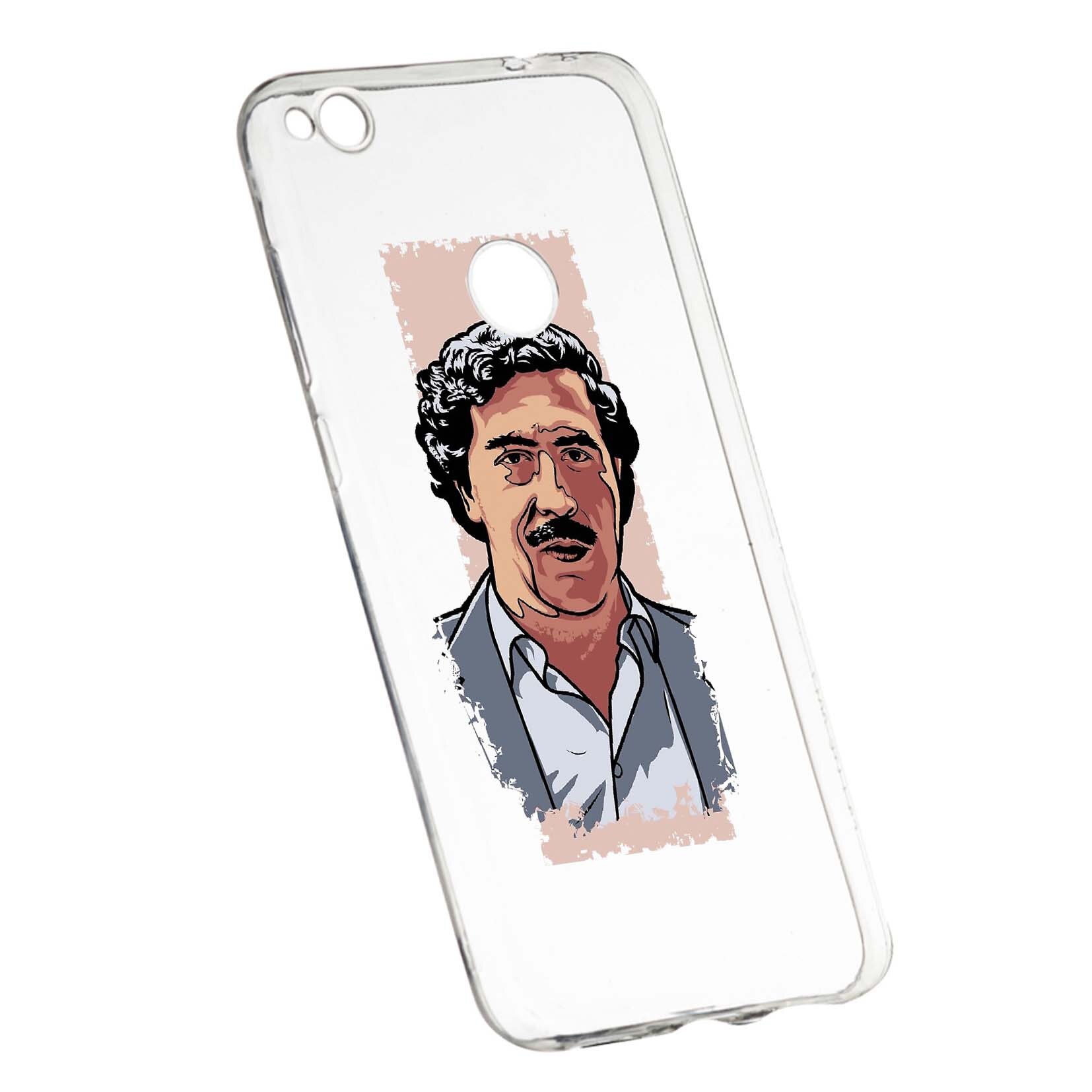 Husa de protectie Narcos Pablo Escobar, Movie pentru Huawei P9 Lite 2017/P8, rezistenta la uzura, anti-alunecare, din silicon Premium, 442