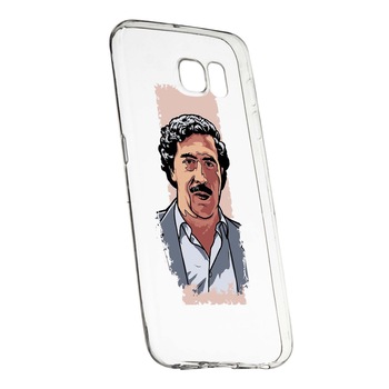 Husa de protectie Narcos Pablo Escobar, Movie pentru Samsung Galaxy S7 Edge, rezistenta la uzura, anti-alunecare, din silicon Premium, 442 Husa de protectie Narcos Pablo Escobar, Movie pentru Samsung Galaxy S7 Edge, rezistenta la uzura, anti-alunecare, din silicon Premium, 442