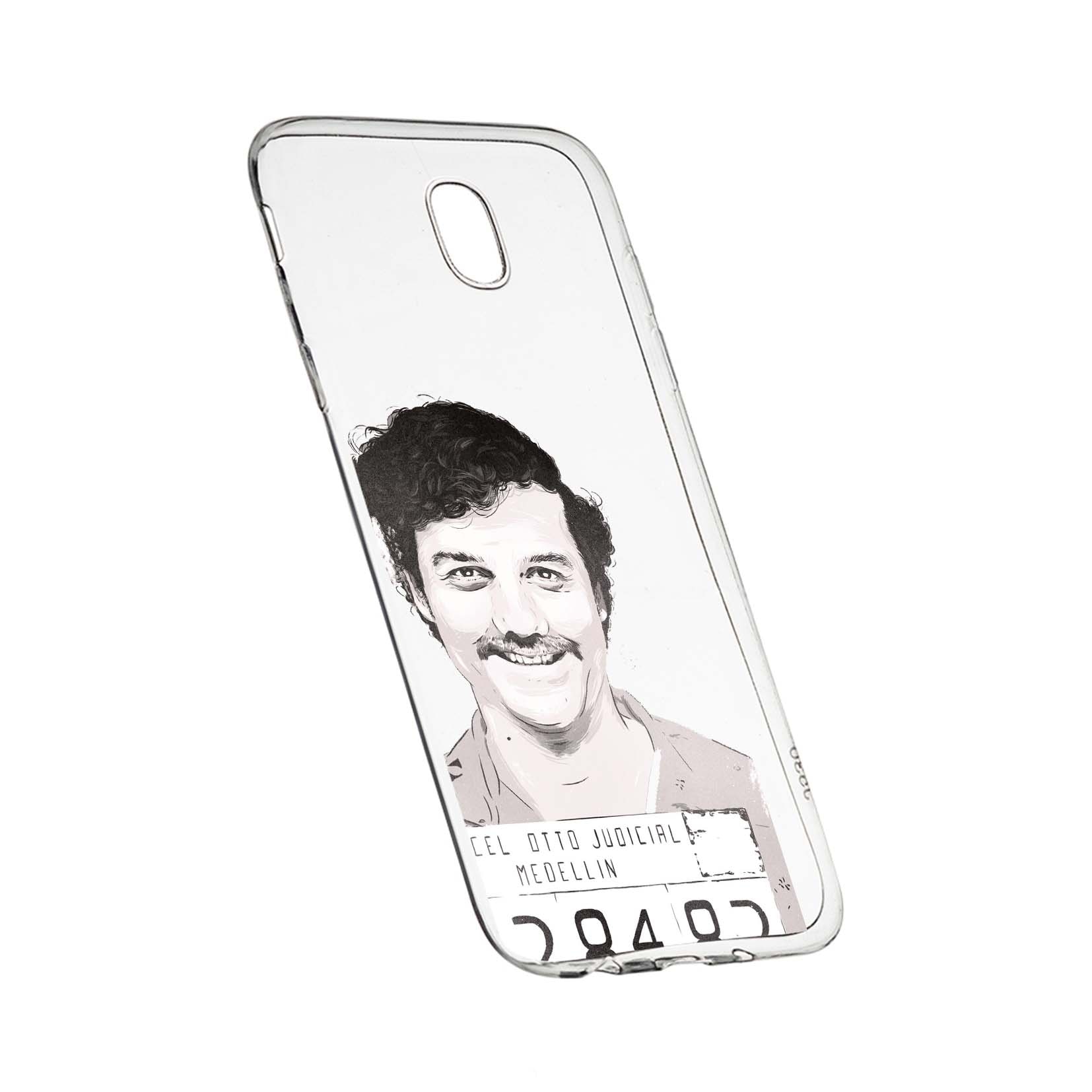 Husa de protectie Narcos Pablo Escobar, Movie pentru Samsung Galaxy J3 2017, rezistenta la uzura, anti-alunecare, din silicon Premium, 443