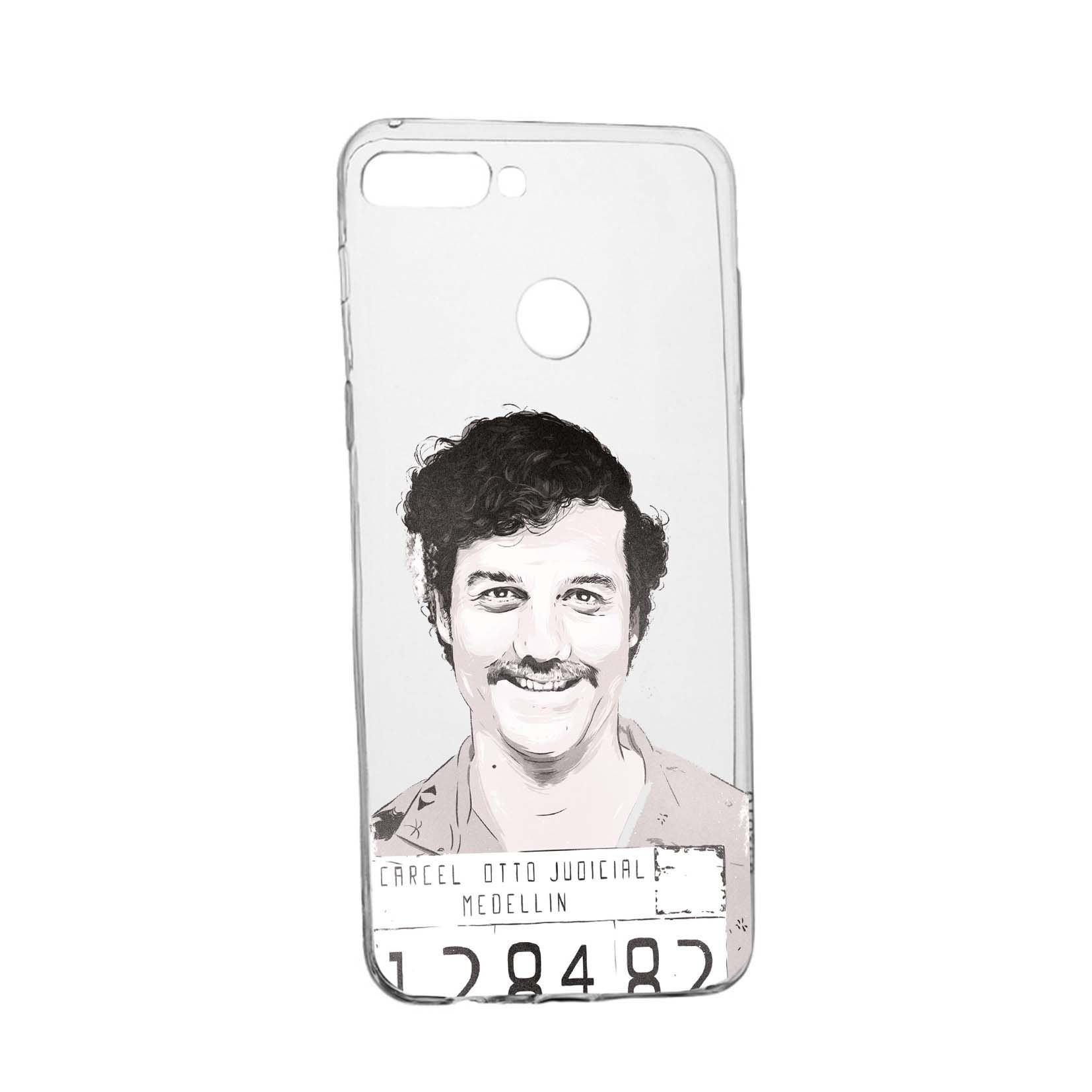 Husa de protectie Narcos Pablo Escobar, Movie pentru Huawei Y7 Prime 2018 / Y7 2018, rezistenta la uzura, anti-alunecare, din silicon Premium, 443