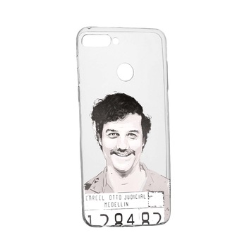 Husa de protectie Narcos Pablo Escobar, Movie pentru Huawei Y7 Prime 2018 / Y7 2018, rezistenta la uzura, anti-alunecare, din silicon Premium, 443 Husa de protectie Narcos Pablo Escobar, Movie pentru Huawei Y7 Prime 2018 / Y7 2018, rezistenta la uzura, anti-alunecare, din silicon Premium, 443