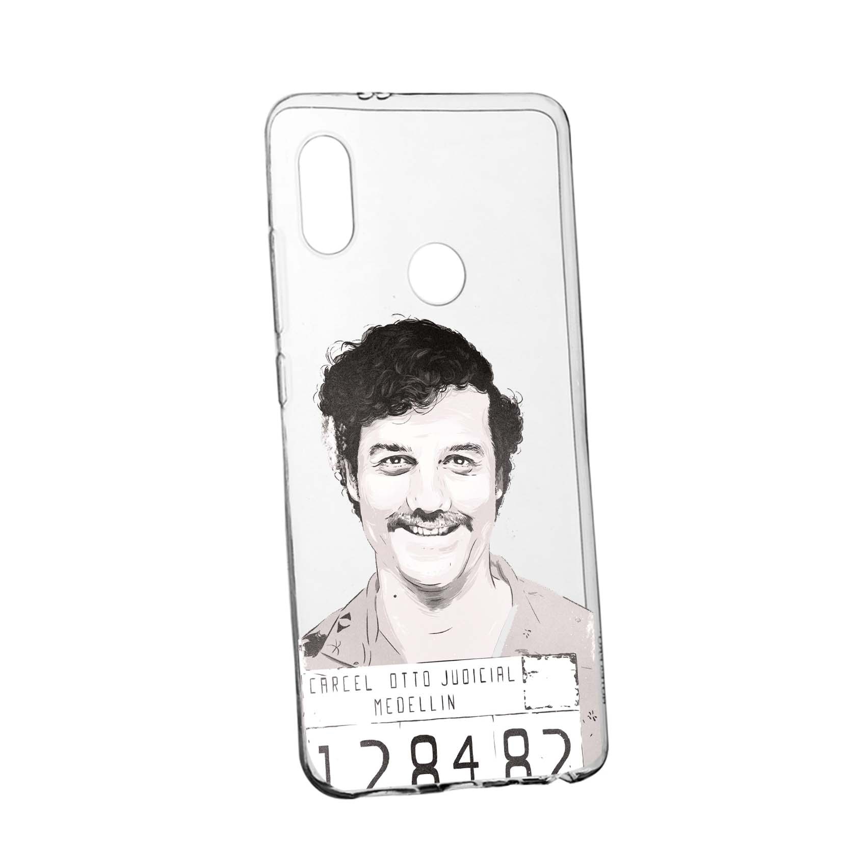 Husa de protectie Narcos Pablo Escobar, Movie pentru Xiaomi Mi Mix 2S, rezistenta la uzura, anti-alunecare, din silicon Premium, 443