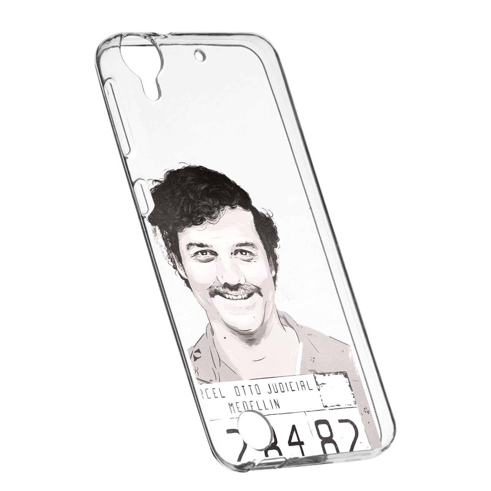 Husa de protectie Narcos Pablo Escobar, Movie pentru HTC Desire 825 / 10 Lifestyle, rezistenta la uzura, anti-alunecare, din silicon Premium, 443