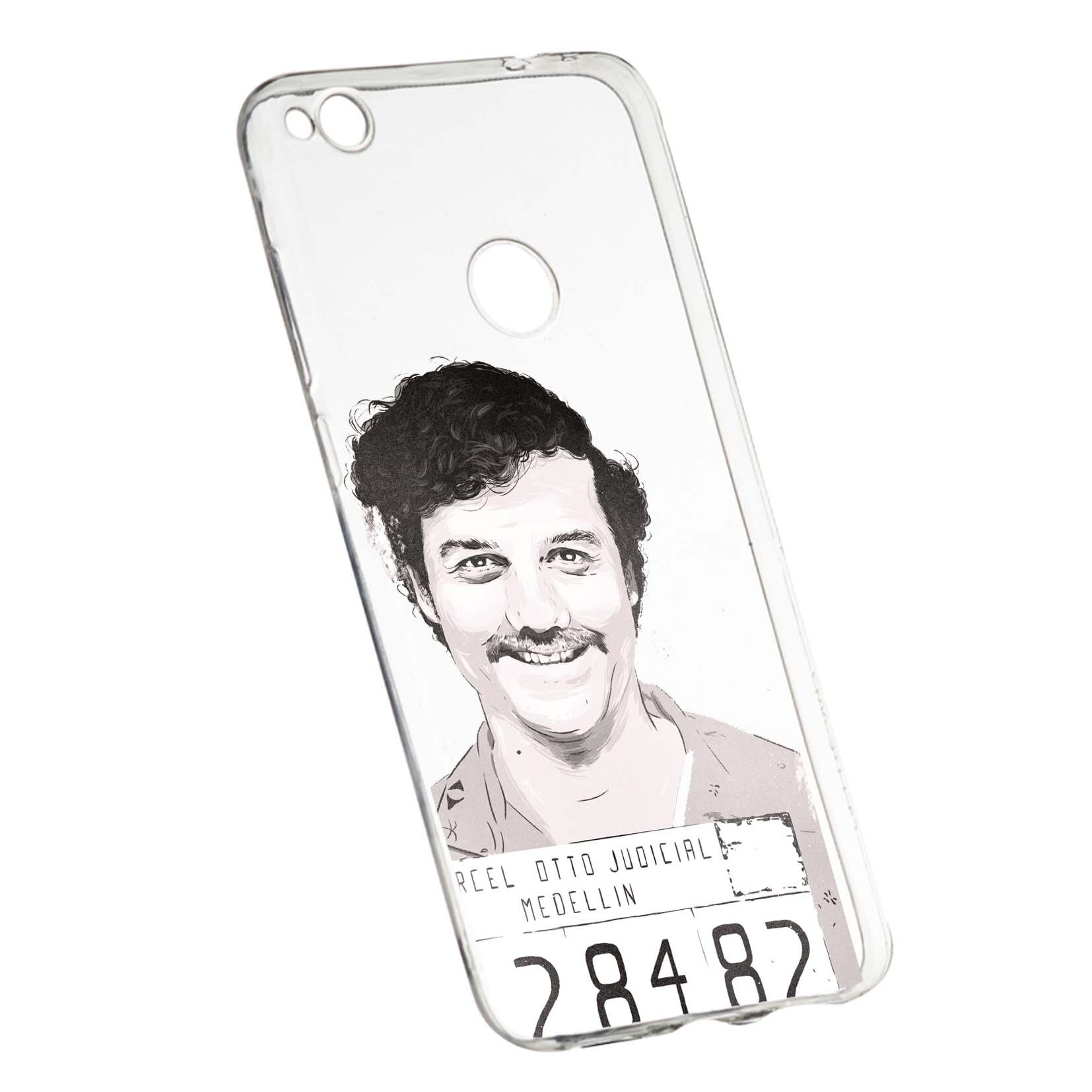 Husa de protectie Narcos Pablo Escobar, Movie pentru Huawei P9 Lite 2017/P8, rezistenta la uzura, anti-alunecare, din silicon Premium, 443