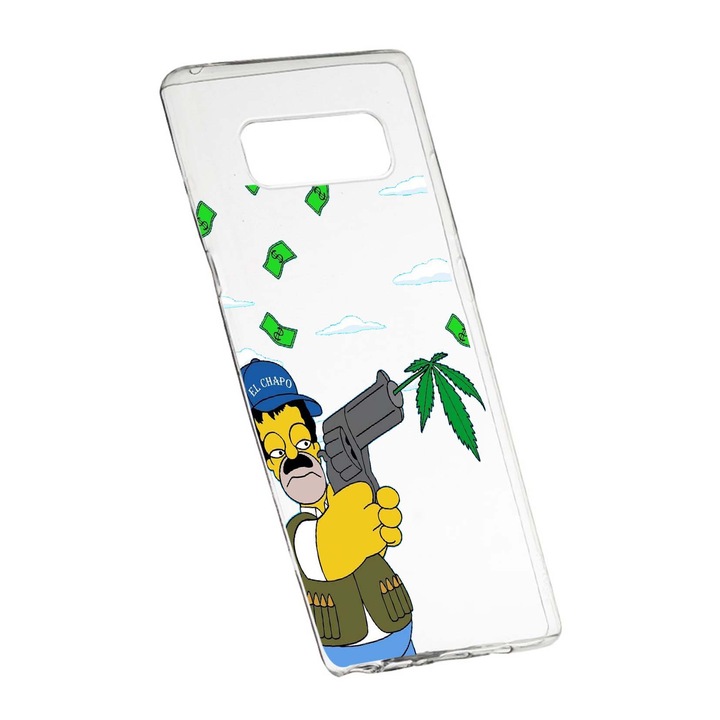 Силиконов калъф Unique за Narcos Simpson, Movie Samsung Galaxy S10 Plus, 441