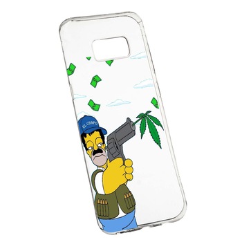 Husa de protectie Narcos Simpson, Movie pentru Samsung Galaxy S8 Plus, rezistenta la uzura, anti-alunecare, din silicon Premium, 441 Husa de protectie Narcos Simpson, Movie pentru Samsung Galaxy S8 Plus, rezistenta la uzura, anti-alunecare, din silicon Premium, 441