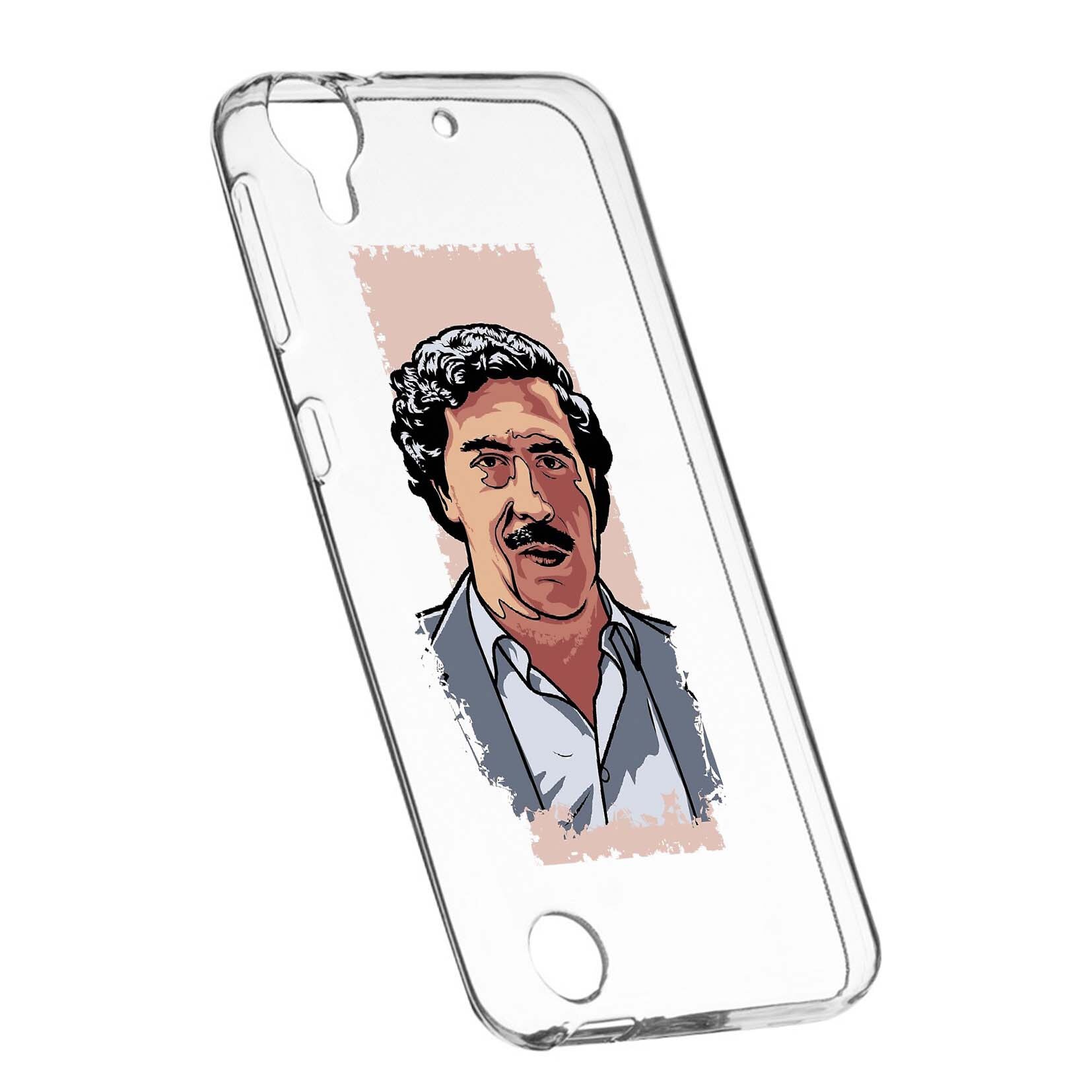Husa de protectie Narcos Pablo Escobar, Movie pentru HTC Desire 825 / 10 Lifestyle, rezistenta la uzura, anti-alunecare, din silicon Premium, 442