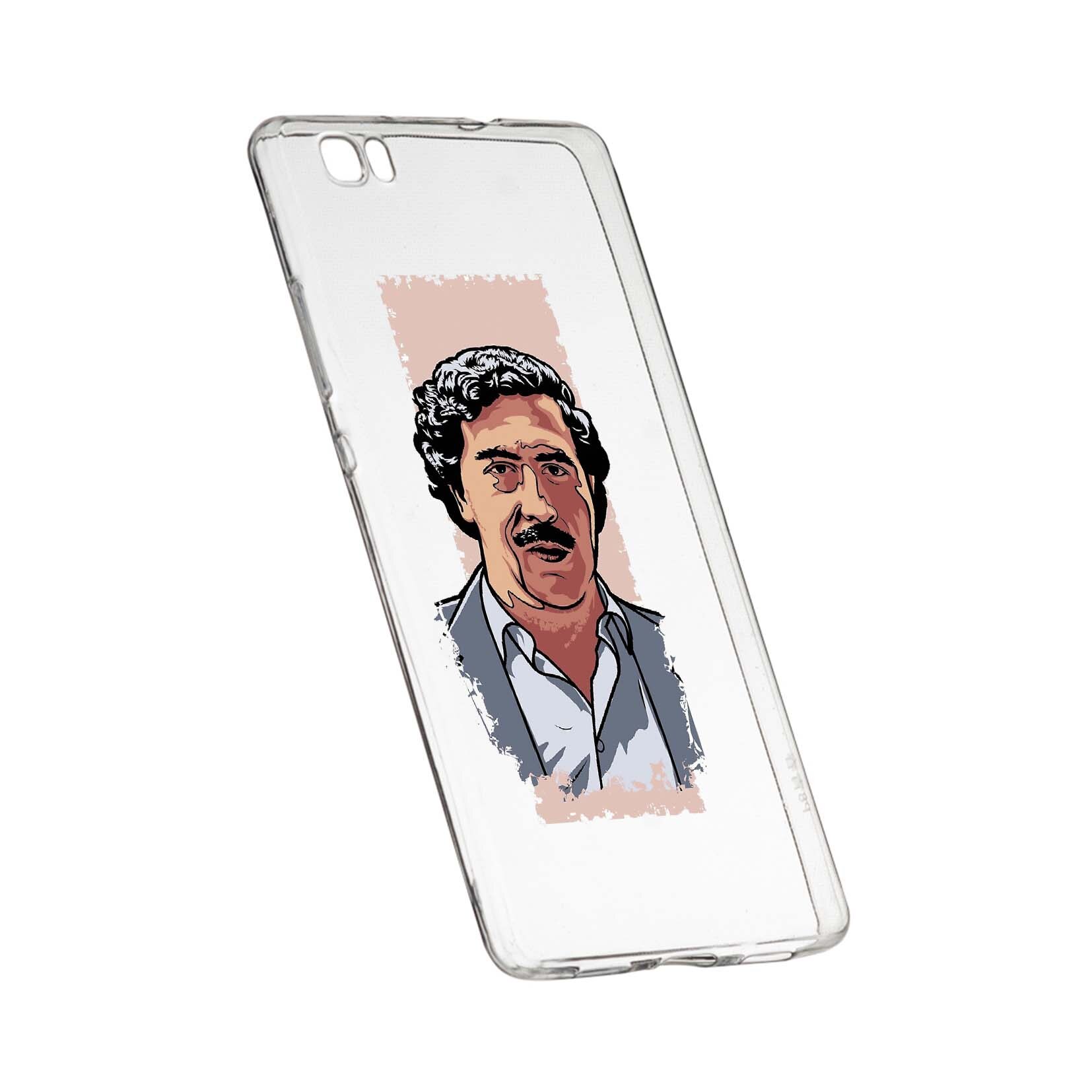 Husa de protectie Narcos Pablo Escobar, Movie pentru Huawei P8 Lite, rezistenta la uzura, anti-alunecare, din silicon Premium, 442
