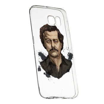 Husa de protectie Narcos Pablo Escobar, Movie pentru Samsung Galaxy S6, rezistenta la uzura, anti-alunecare, din silicon Premium, 445 Husa de protectie Narcos Pablo Escobar, Movie pentru Samsung Galaxy S6, rezistenta la uzura, anti-alunecare, din silicon Premium, 445