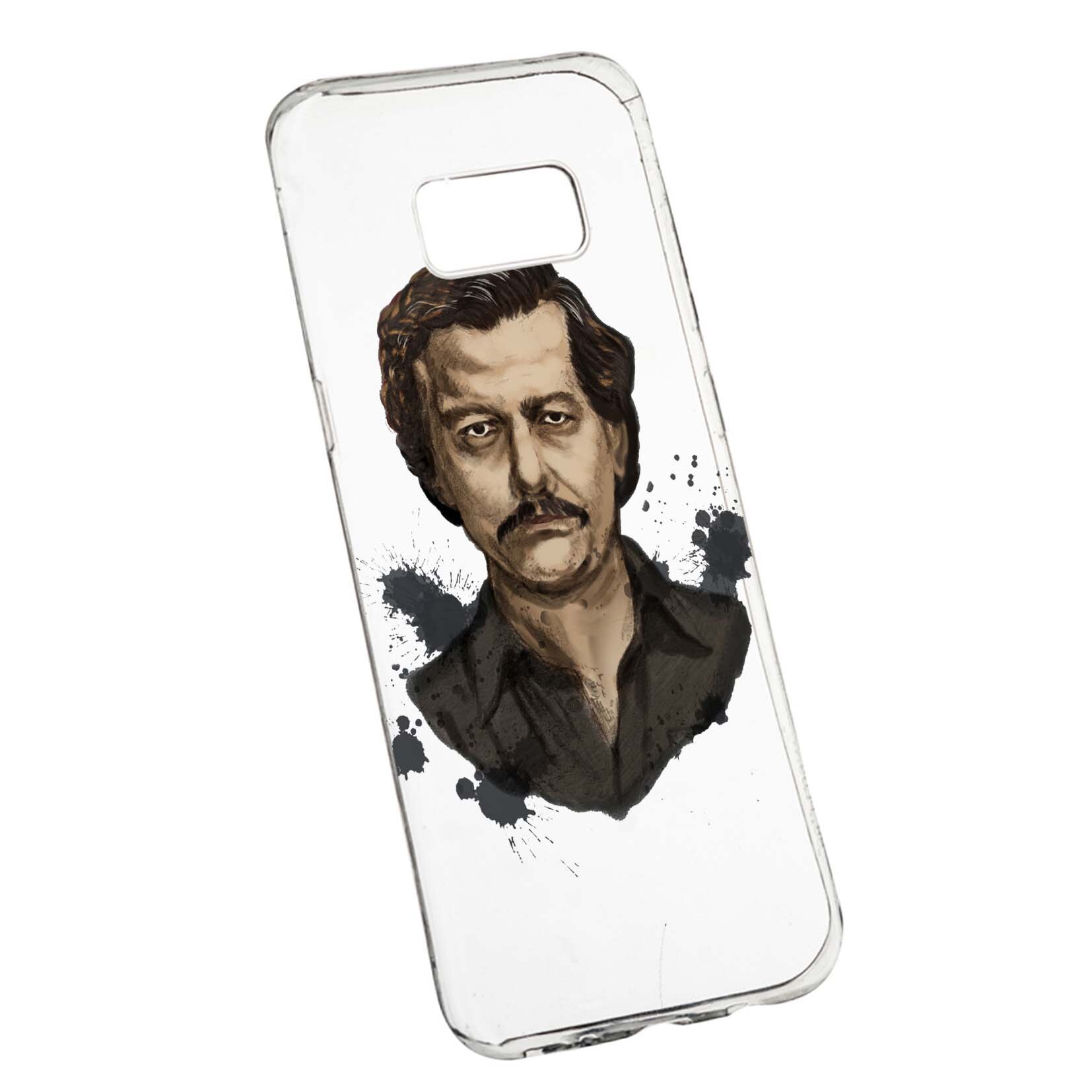 Husa de protectie Narcos Pablo Escobar, Movie pentru Samsung Galaxy S8, rezistenta la uzura, anti-alunecare, din silicon Premium, 445
