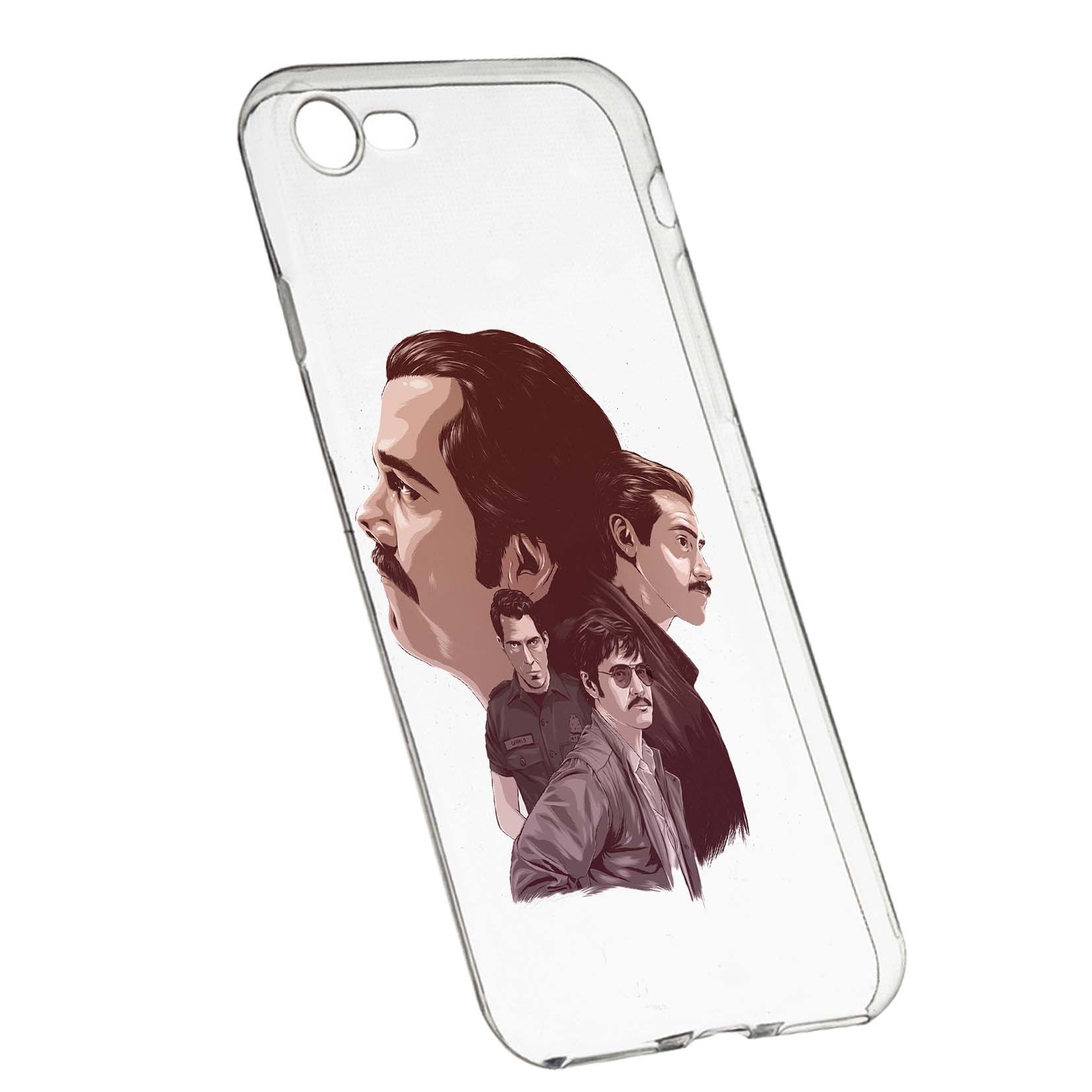Husa de protectie Narcos, Movie pentru Apple iPhone 6 / 6S, rezistenta la uzura, anti-alunecare, din silicon Premium, 448
