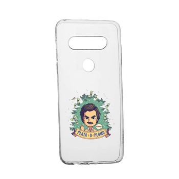 Husa de protectie Narcos Pablo Escobar, Movie pentru LG K50 / Q60, rezistenta la uzura, anti-alunecare, din silicon Premium, 447 Husa de protectie Narcos Pablo Escobar, Movie pentru LG K50 / Q60, rezistenta la uzura, anti-alunecare, din silicon Premium, 447