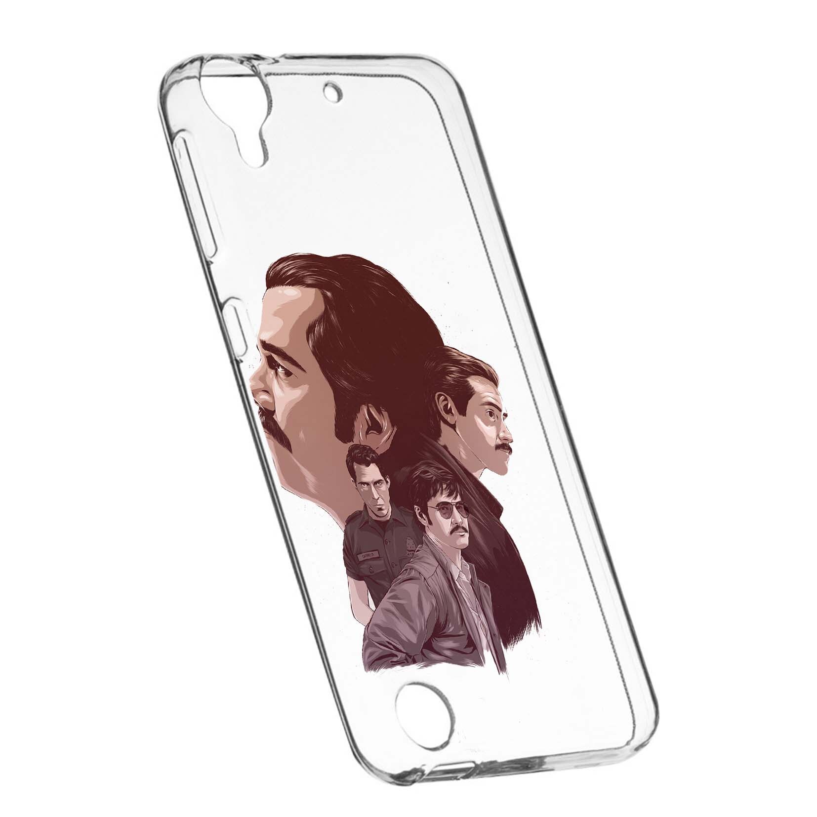 Husa de protectie Narcos, Movie pentru HTC Desire 825 / 10 Lifestyle, rezistenta la uzura, anti-alunecare, din silicon Premium, 448