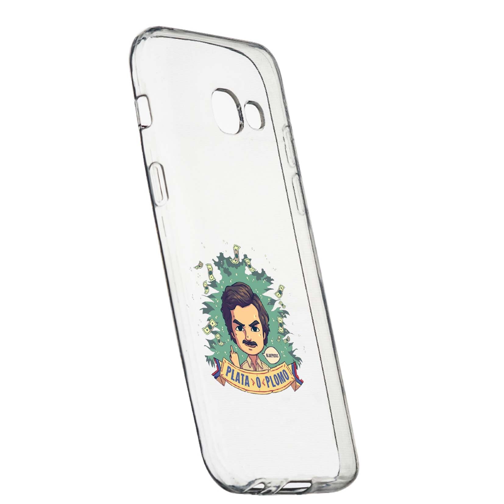 Husa de protectie Narcos Pablo Escobar, Movie pentru Samsung Galaxy A5 2017, rezistenta la uzura, anti-alunecare, din silicon Premium, 447